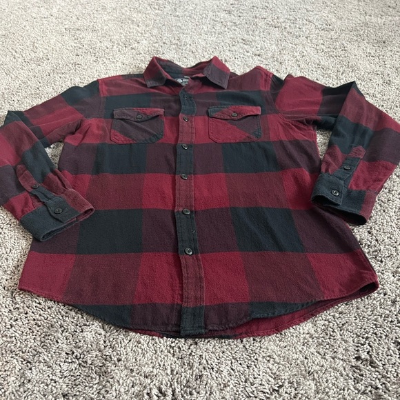 American Eagle Rag Long Sleeve Button Down Small - Picture 3 of 7